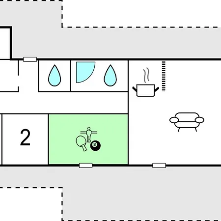 Hébergement de vacances Three-bedroom In *